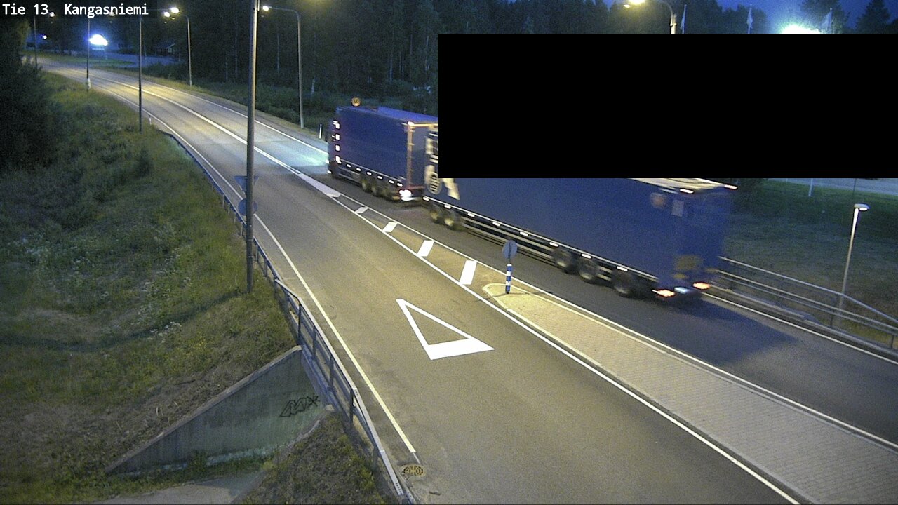 Kelikamerat Kuva Tie 13 Kangasniemi, Kangasniemi, Etelä-Savo