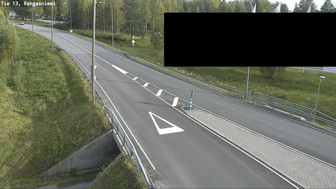 Weather Camera Image Road 13 Kangasniemi, Kangasniemi, Etelä-Savo