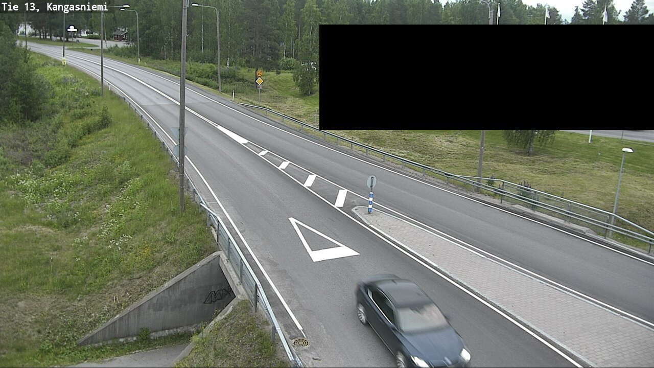 Kelikamerat Kuva Tie 13 Kangasniemi, Kangasniemi, Etelä-Savo