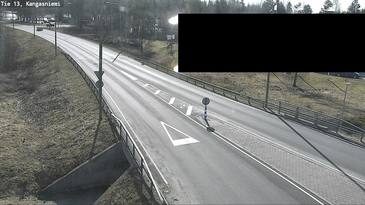 Weather Camera Image Väg 13 Kangasniemi, Kangasniemi, Etelä-Savo