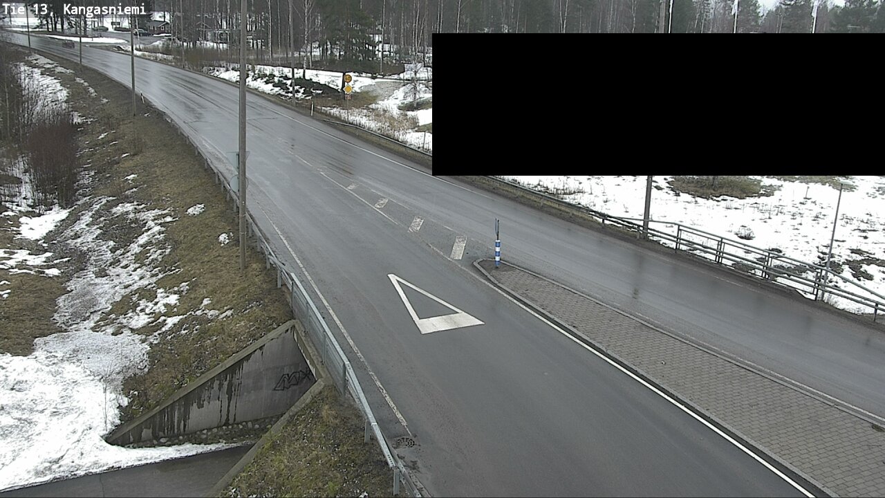Weather Camera Image Road 13 Kangasniemi, Kangasniemi, Etelä-Savo