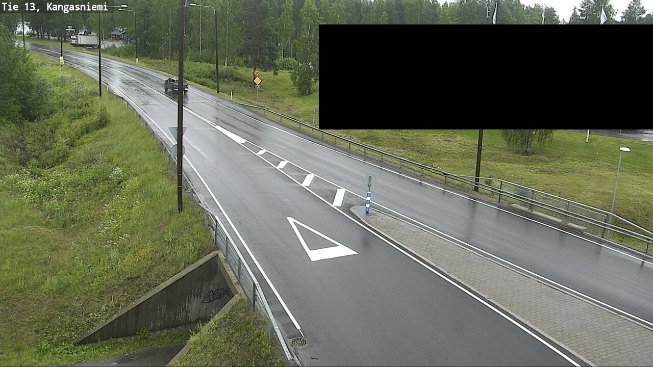 Weather Camera Image Väg 13 Kangasniemi, Kangasniemi, Etelä-Savo