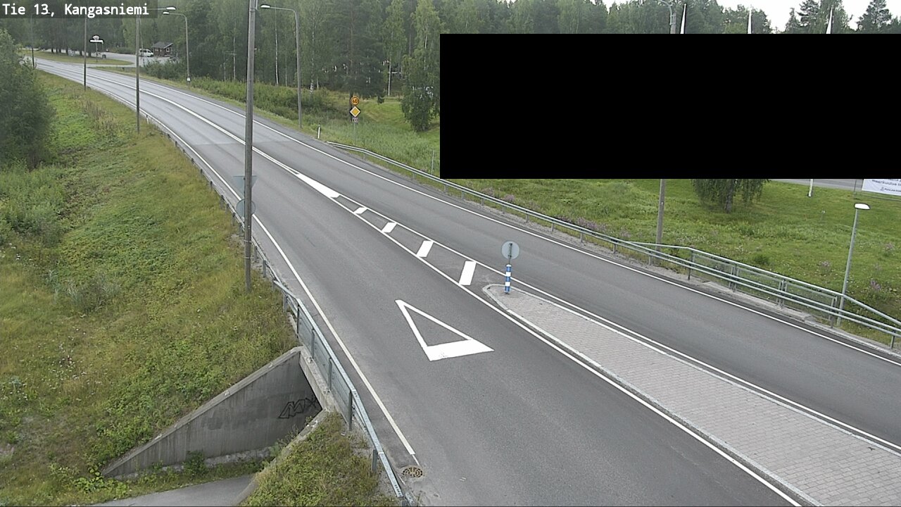 Weather Camera Image Road 13 Kangasniemi, Kangasniemi, Etelä-Savo