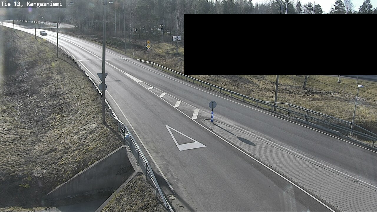 Weather Camera Image Väg 13 Kangasniemi, Kangasniemi, Etelä-Savo