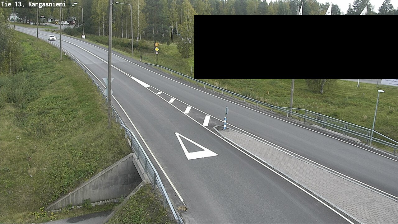 Weather Camera Image Road 13 Kangasniemi, Kangasniemi, Etelä-Savo
