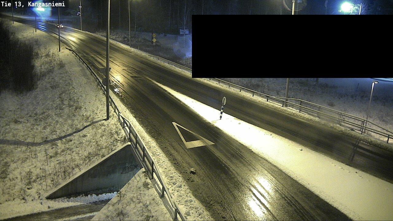 Weather Camera Image Väg 13 Kangasniemi, Kangasniemi, Etelä-Savo