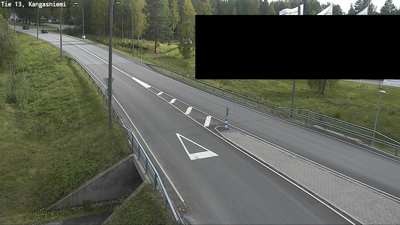 Weather Camera Image Road 13 Kangasniemi, Kangasniemi, Etelä-Savo