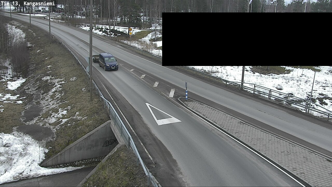 Kelikamerat Kuva Tie 13 Kangasniemi, Kangasniemi, Etelä-Savo