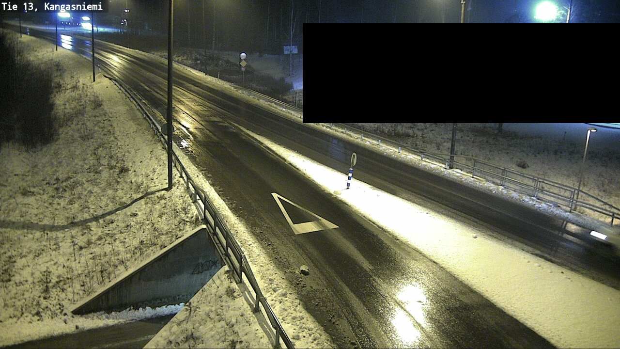 Weather Camera Image Väg 13 Kangasniemi, Kangasniemi, Etelä-Savo