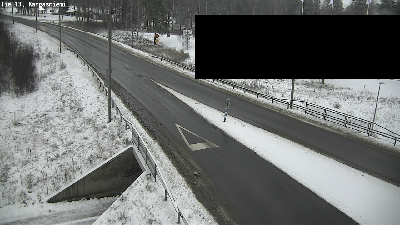 Weather Camera Image Väg 13 Kangasniemi, Kangasniemi, Etelä-Savo