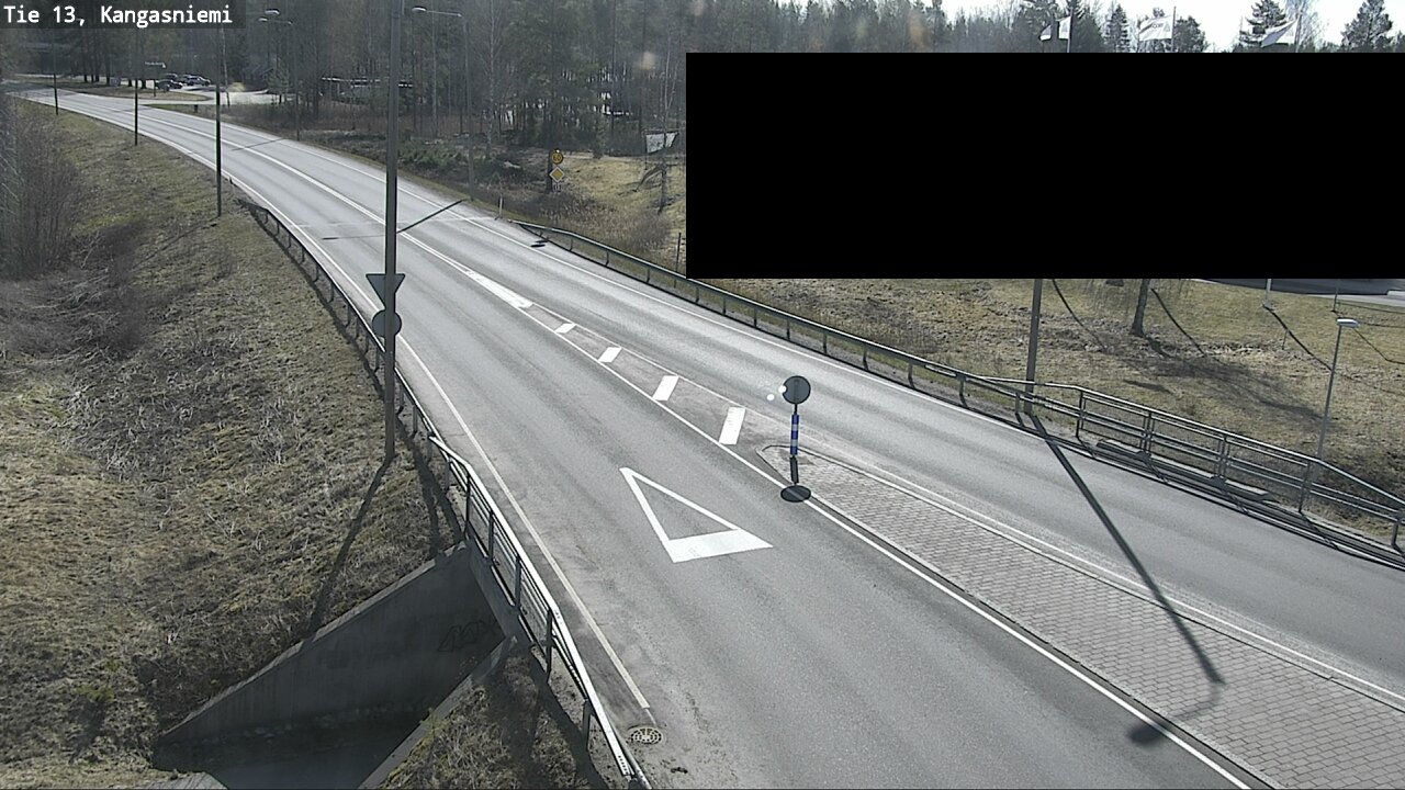 Weather Camera Image Väg 13 Kangasniemi, Kangasniemi, Etelä-Savo