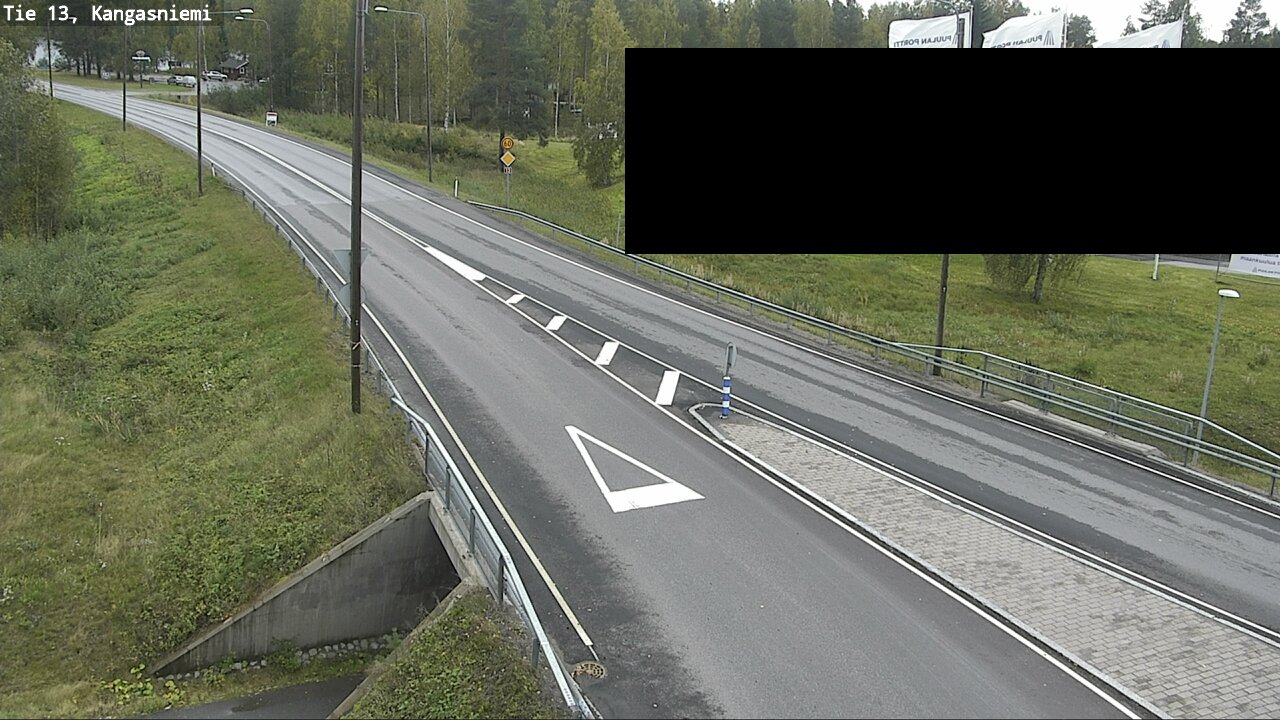 Weather Camera Image Road 13 Kangasniemi, Kangasniemi, Etelä-Savo