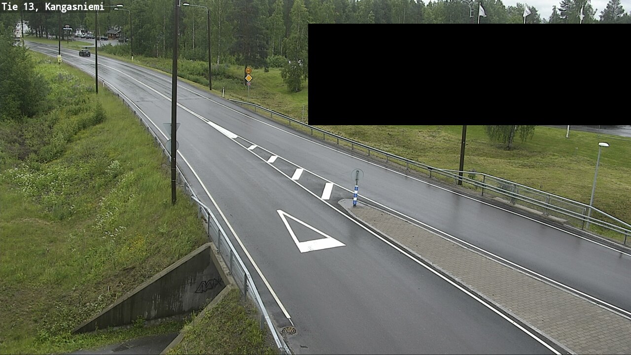 Weather Camera Image Väg 13 Kangasniemi, Kangasniemi, Etelä-Savo