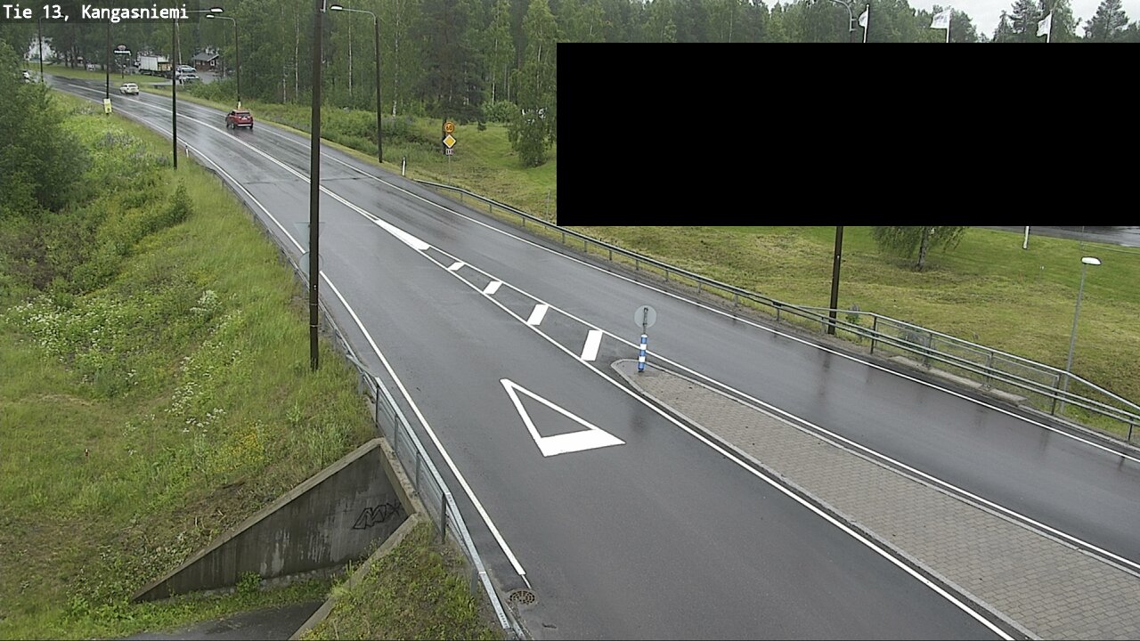 Weather Camera Image Väg 13 Kangasniemi, Kangasniemi, Etelä-Savo