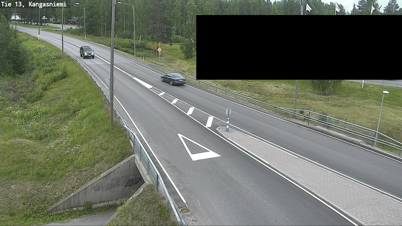 Kelikamerat Kuva Tie 13 Kangasniemi, Kangasniemi, Etelä-Savo
