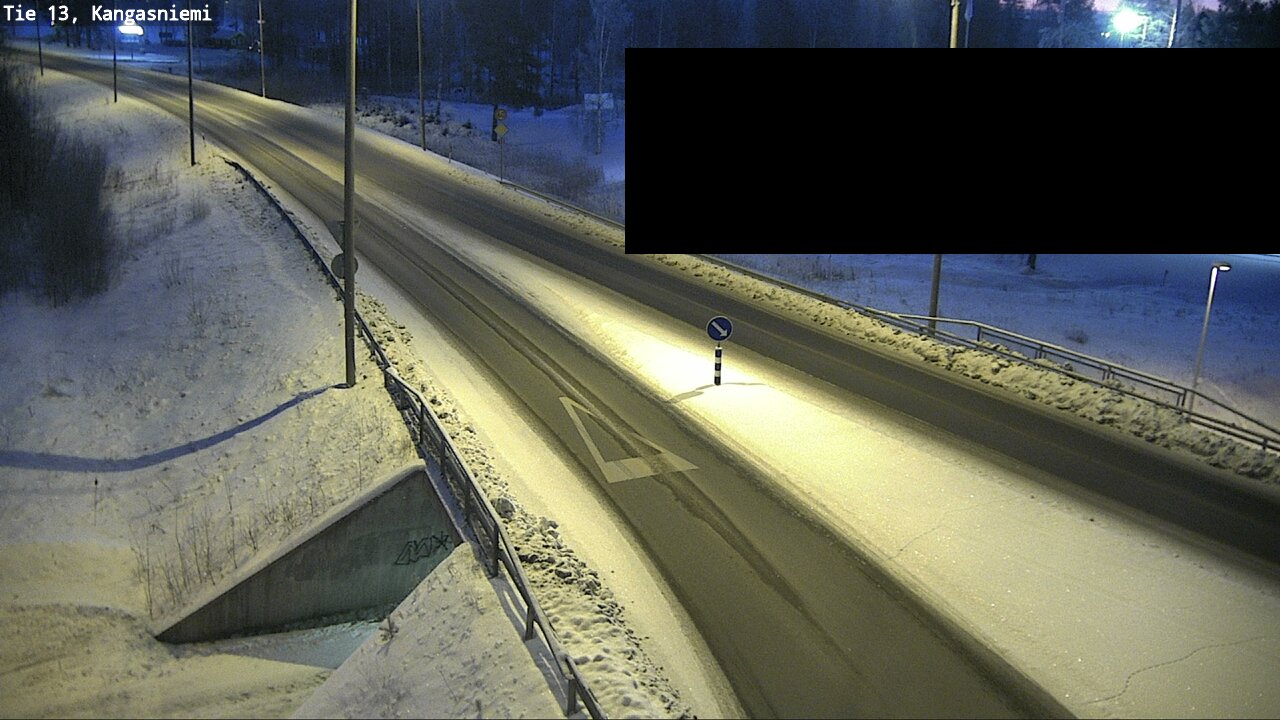 Kelikamerat Kuva Tie 13 Kangasniemi, Kangasniemi, Etelä-Savo