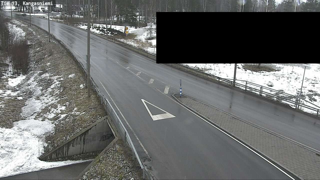 Weather Camera Image Road 13 Kangasniemi, Kangasniemi, Etelä-Savo