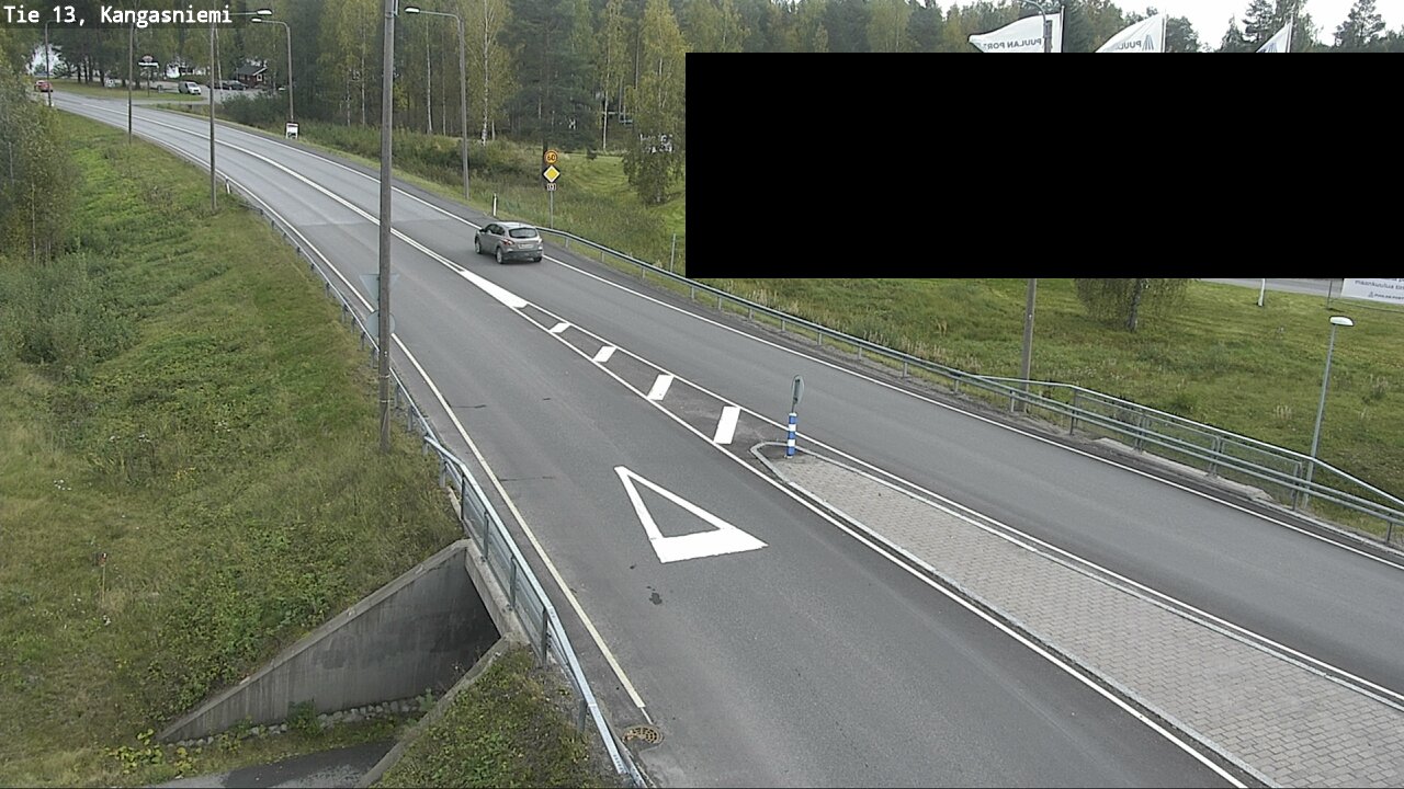 Weather Camera Image Road 13 Kangasniemi, Kangasniemi, Etelä-Savo