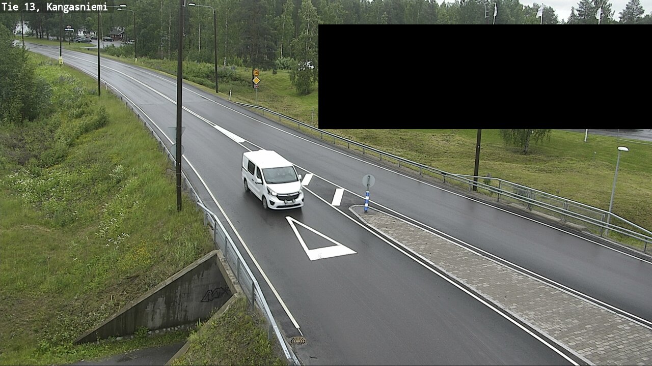 Weather Camera Image Road 13 Kangasniemi, Kangasniemi, Etelä-Savo