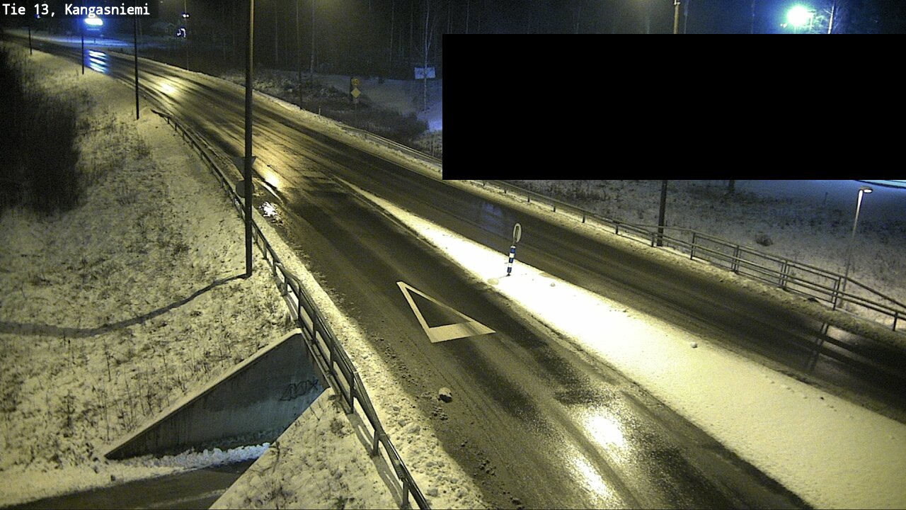 Weather Camera Image Väg 13 Kangasniemi, Kangasniemi, Etelä-Savo