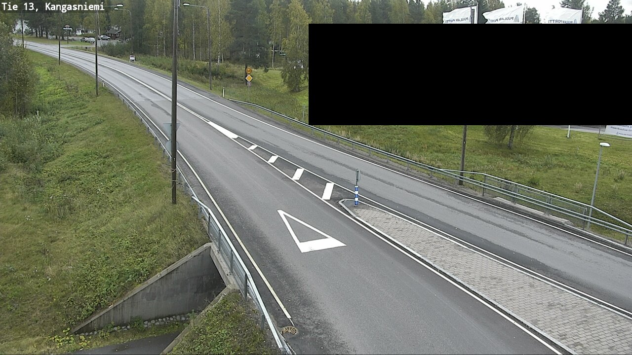 Weather Camera Image Road 13 Kangasniemi, Kangasniemi, Etelä-Savo