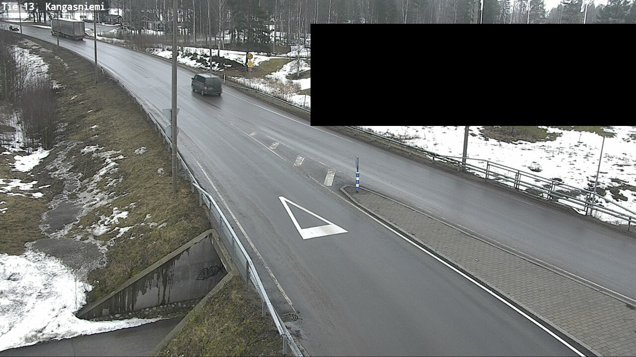 Weather Camera Image Väg 13 Kangasniemi, Kangasniemi, Etelä-Savo