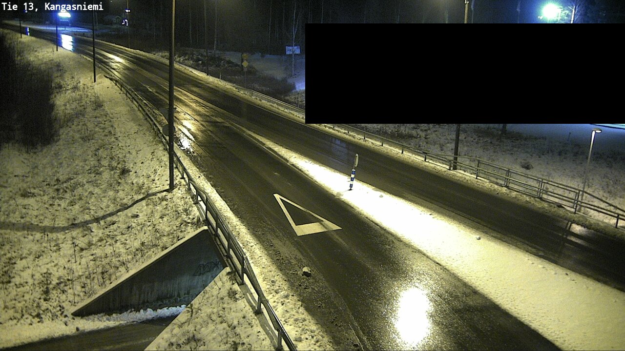 Weather Camera Image Väg 13 Kangasniemi, Kangasniemi, Etelä-Savo