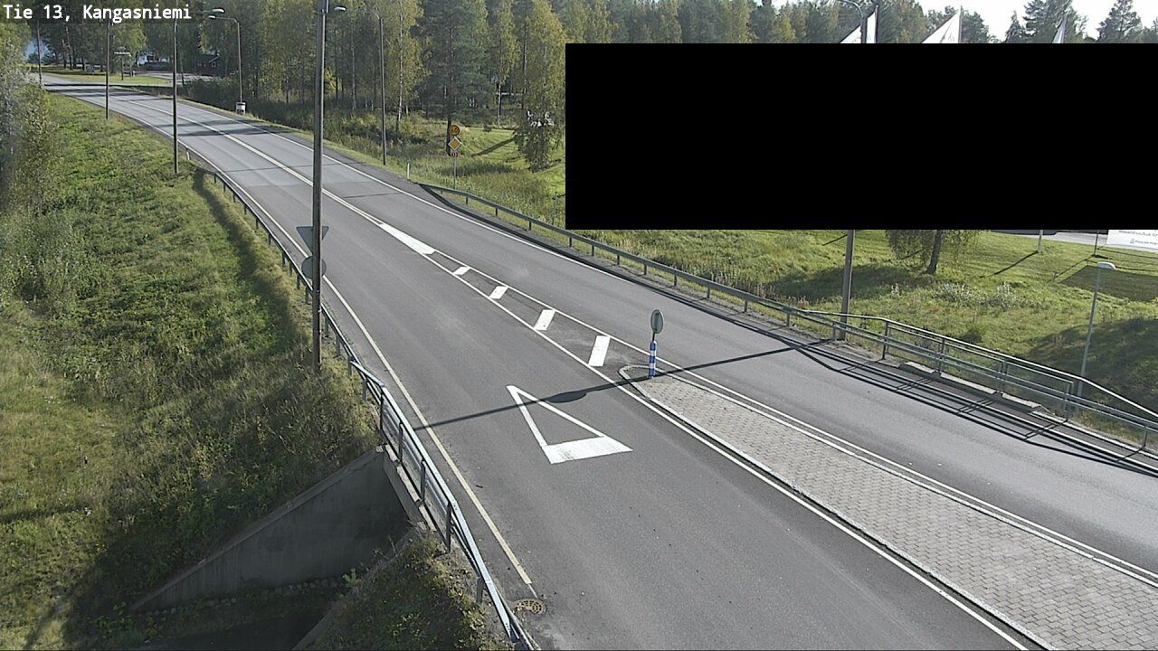 Weather Camera Image Road 13 Kangasniemi, Kangasniemi, Etelä-Savo