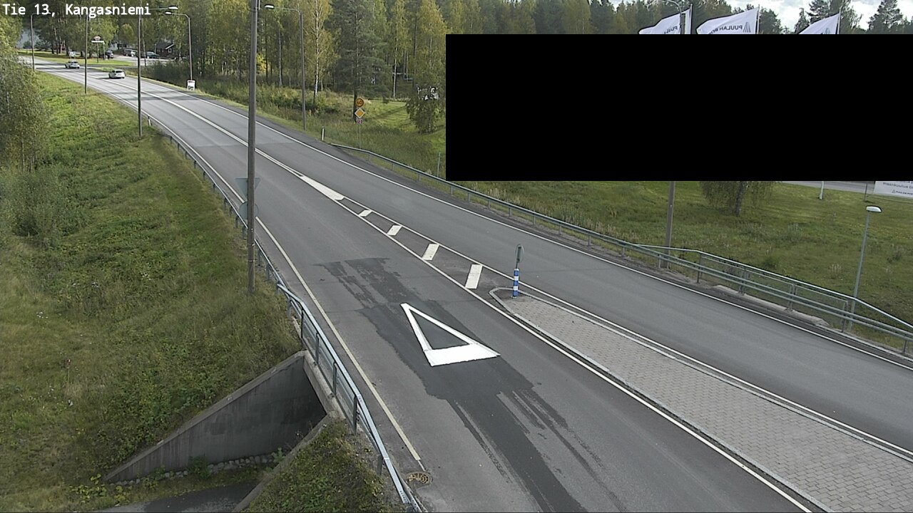 Weather Camera Image Road 13 Kangasniemi, Kangasniemi, Etelä-Savo