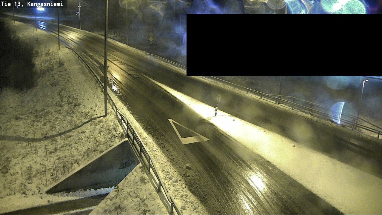 Weather Camera Image Väg 13 Kangasniemi, Kangasniemi, Etelä-Savo