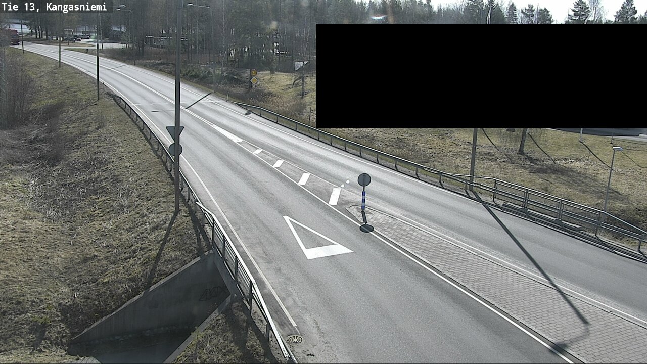 Weather Camera Image Väg 13 Kangasniemi, Kangasniemi, Etelä-Savo