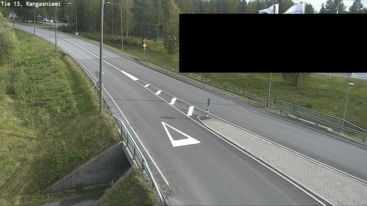 Weather Camera Image Road 13 Kangasniemi, Kangasniemi, Etelä-Savo