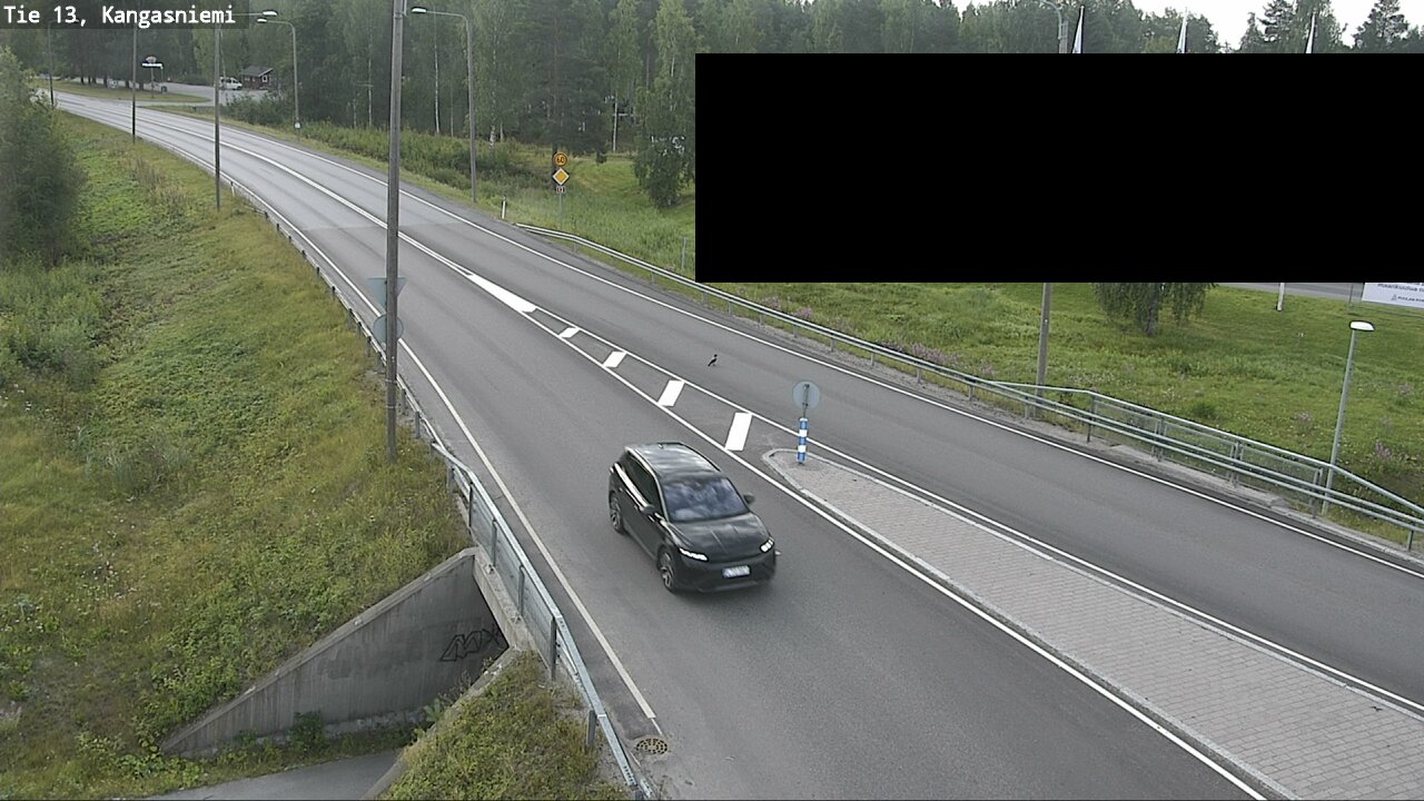 Weather Camera Image Road 13 Kangasniemi, Kangasniemi, Etelä-Savo