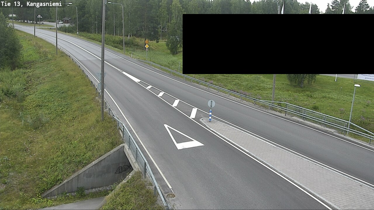 Weather Camera Image Road 13 Kangasniemi, Kangasniemi, Etelä-Savo