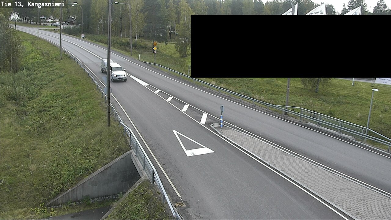 Weather Camera Image Road 13 Kangasniemi, Kangasniemi, Etelä-Savo