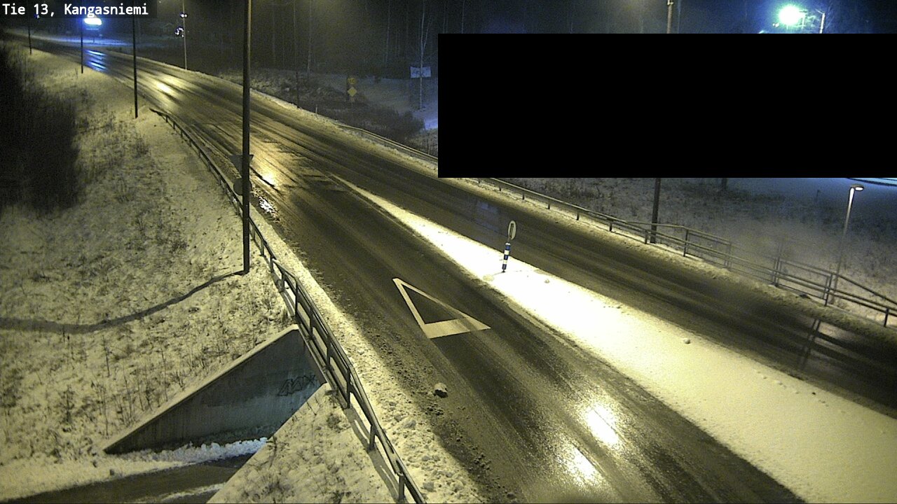 Weather Camera Image Väg 13 Kangasniemi, Kangasniemi, Etelä-Savo