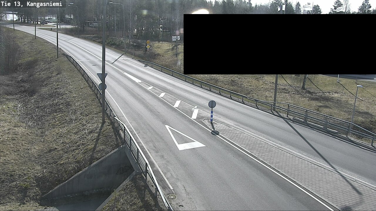 Weather Camera Image Väg 13 Kangasniemi, Kangasniemi, Etelä-Savo