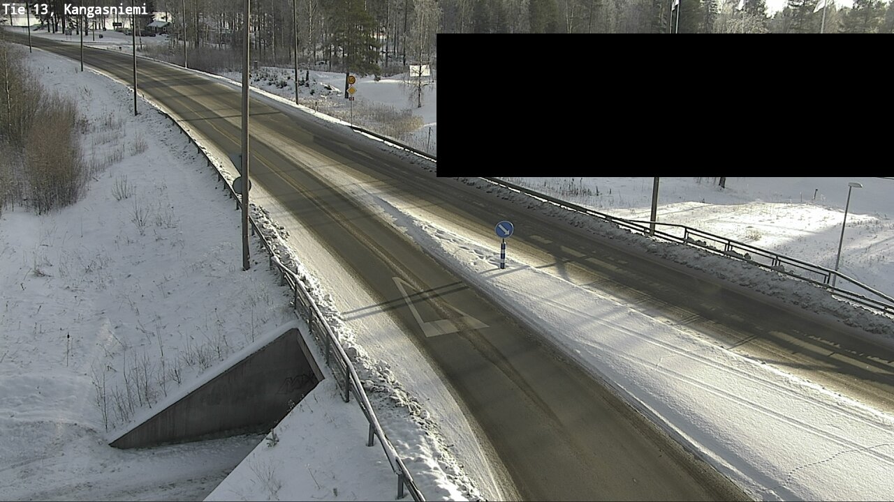 Weather Camera Image Väg 13 Kangasniemi, Kangasniemi, Etelä-Savo