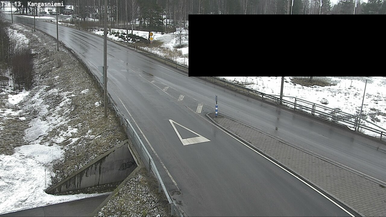 Weather Camera Image Road 13 Kangasniemi, Kangasniemi, Etelä-Savo