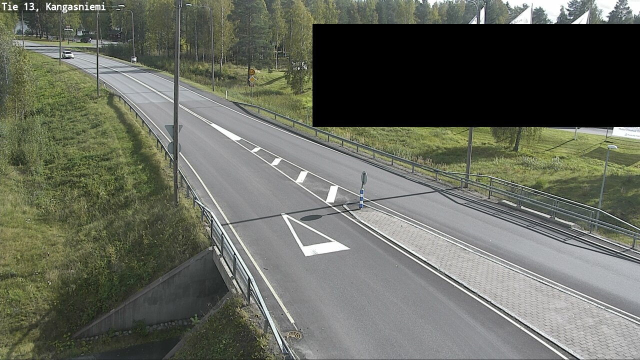 Weather Camera Image Road 13 Kangasniemi, Kangasniemi, Etelä-Savo