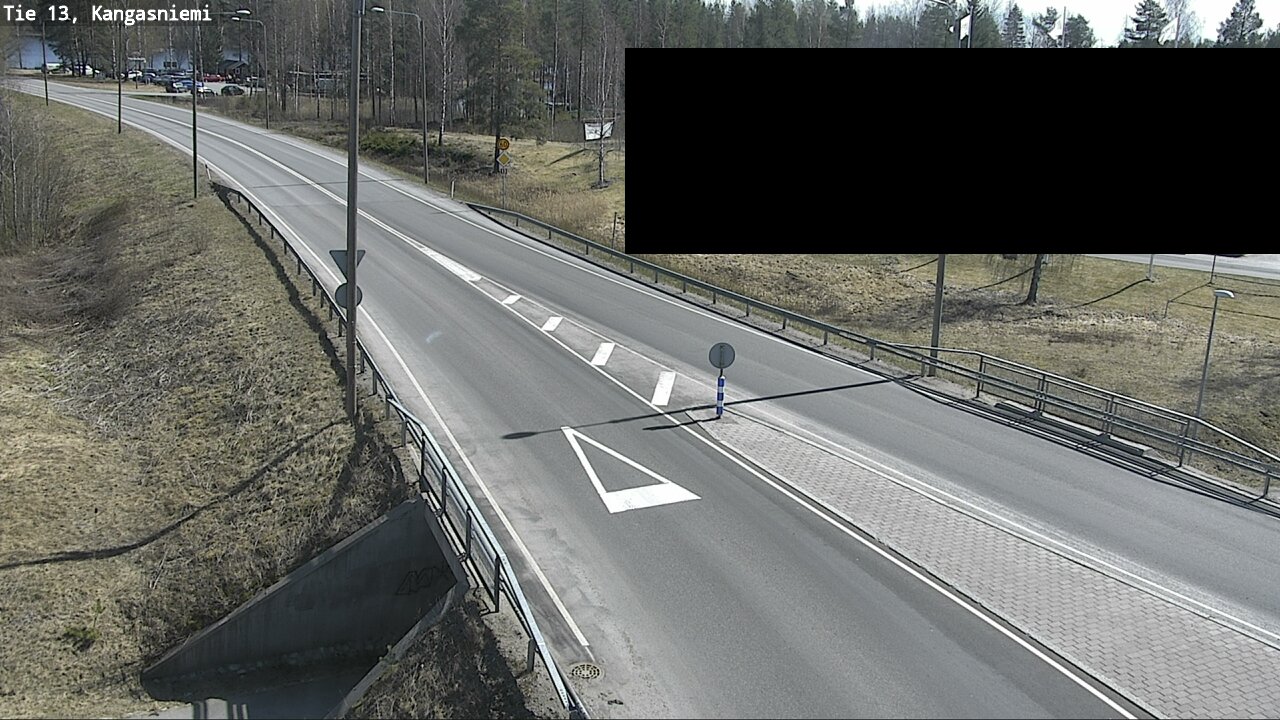 Weather Camera Image Väg 13 Kangasniemi, Kangasniemi, Etelä-Savo