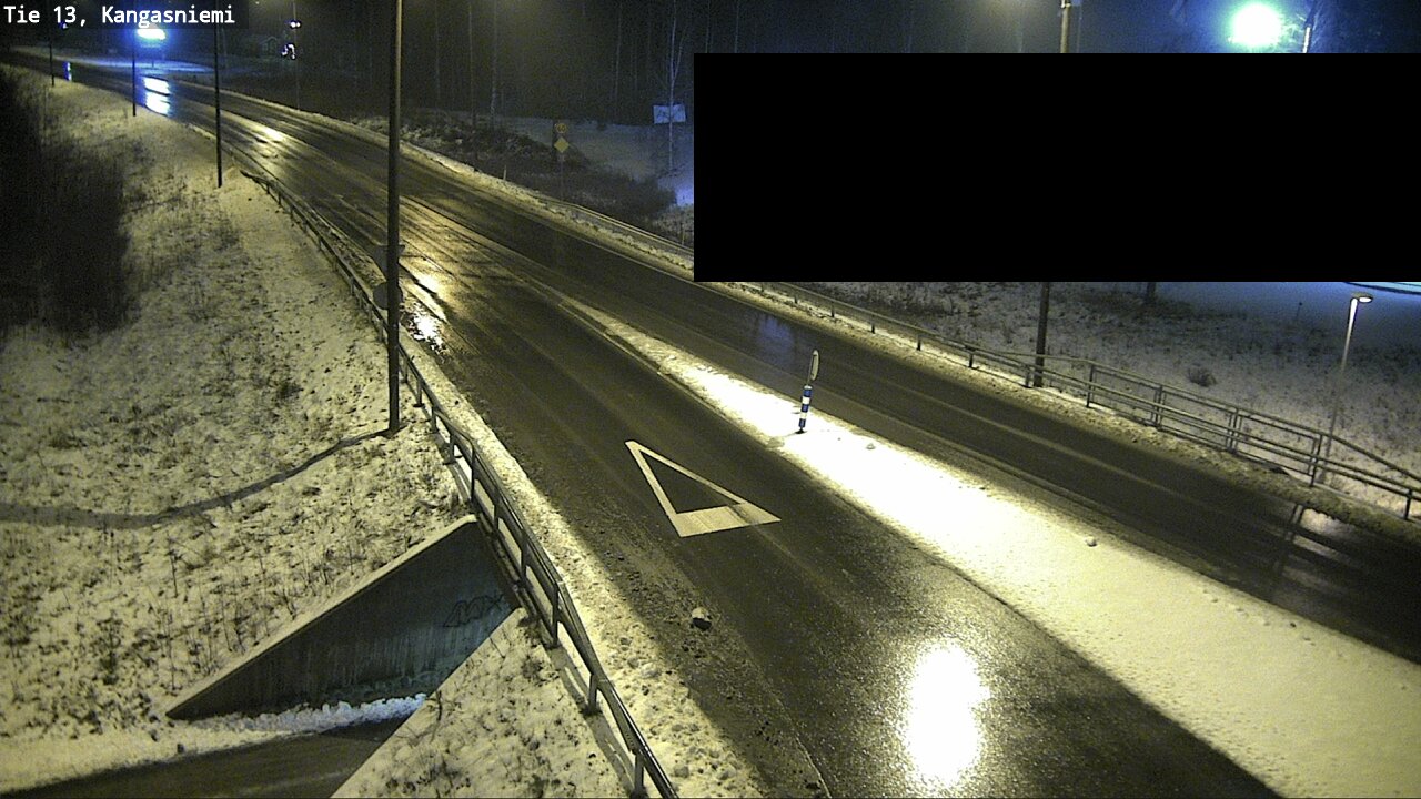 Weather Camera Image Väg 13 Kangasniemi, Kangasniemi, Etelä-Savo