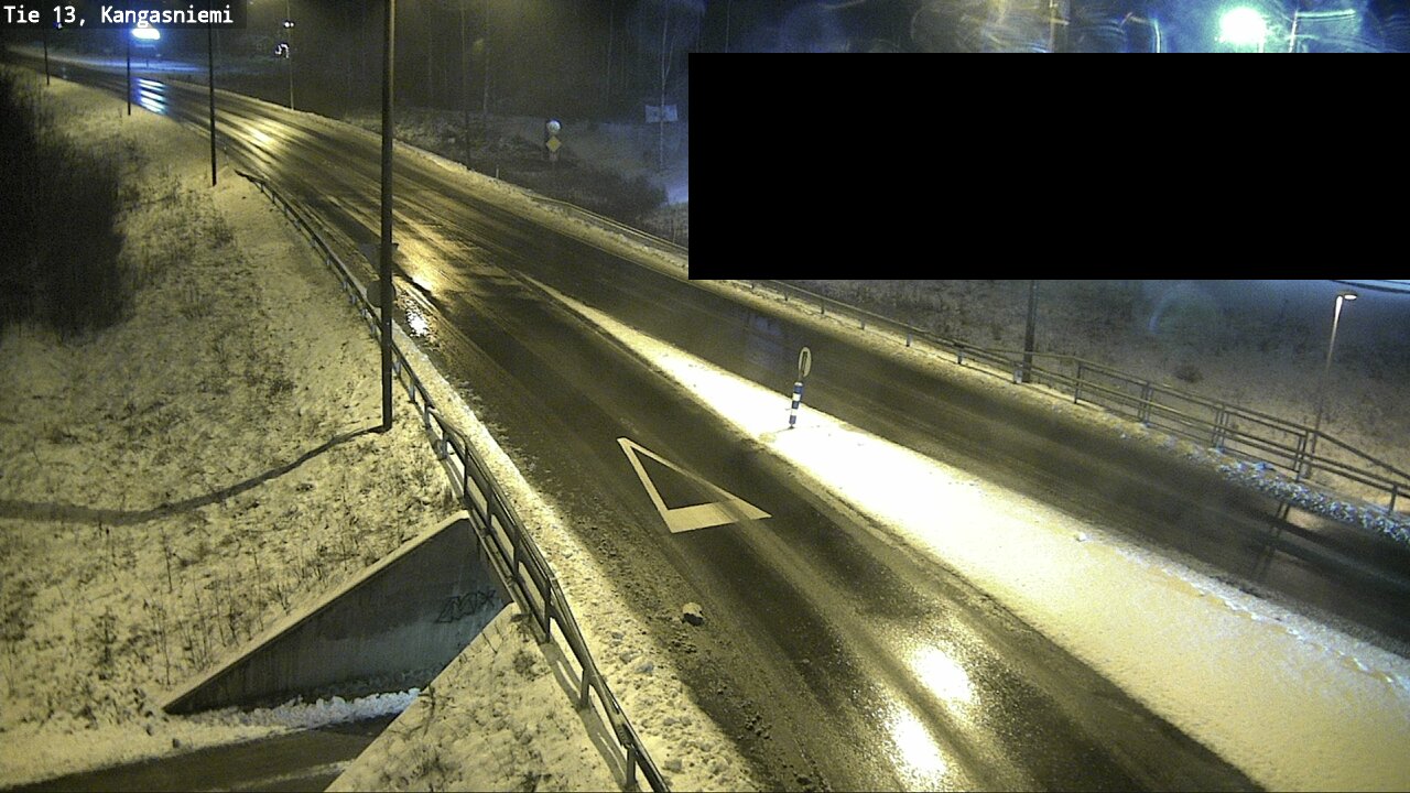Weather Camera Image Väg 13 Kangasniemi, Kangasniemi, Etelä-Savo