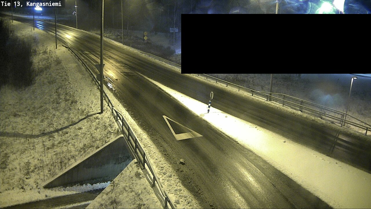 Weather Camera Image Väg 13 Kangasniemi, Kangasniemi, Etelä-Savo