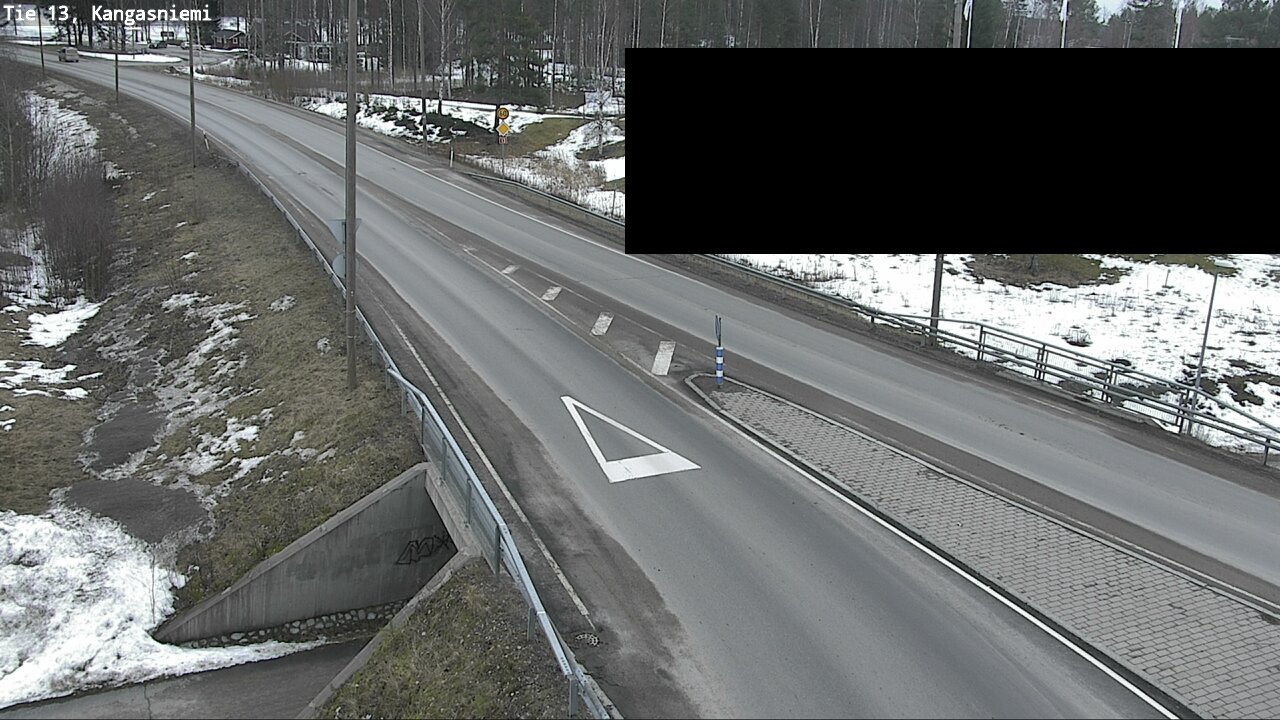 Kelikamerat Kuva Tie 13 Kangasniemi, Kangasniemi, Etelä-Savo