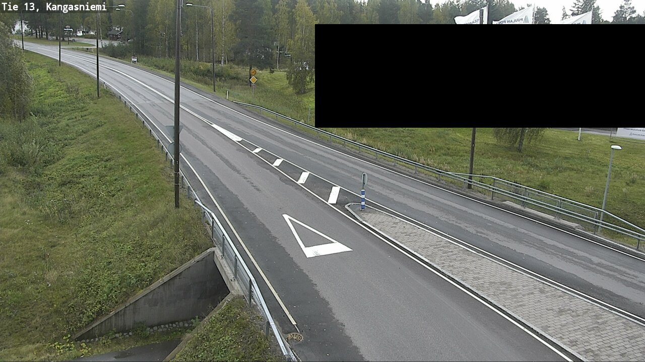 Weather Camera Image Road 13 Kangasniemi, Kangasniemi, Etelä-Savo