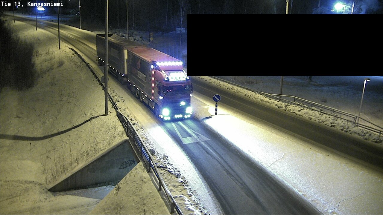 Kelikamerat Kuva Tie 13 Kangasniemi, Kangasniemi, Etelä-Savo