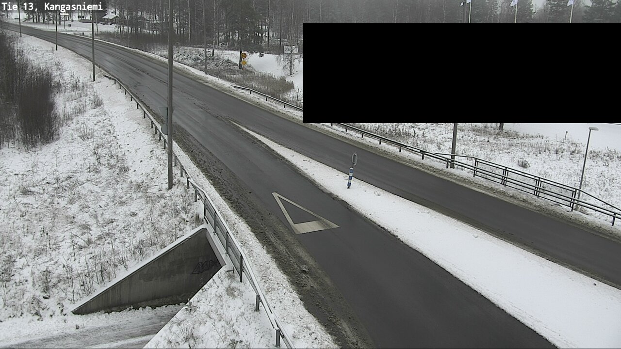 Weather Camera Image Väg 13 Kangasniemi, Kangasniemi, Etelä-Savo