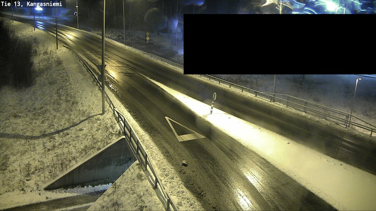 Weather Camera Image Väg 13 Kangasniemi, Kangasniemi, Etelä-Savo