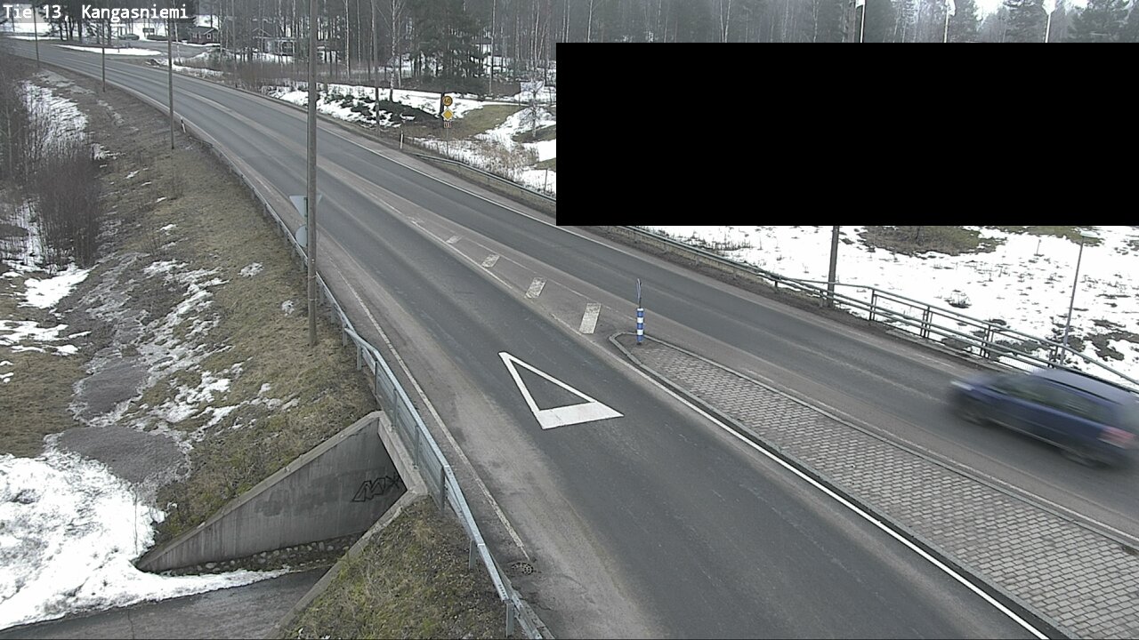 Kelikamerat Kuva Tie 13 Kangasniemi, Kangasniemi, Etelä-Savo